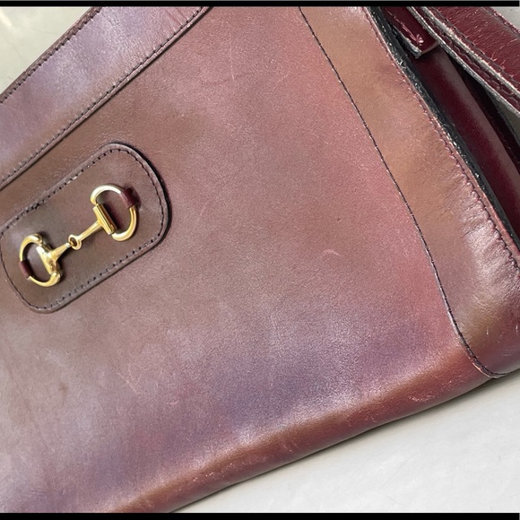 burlington Bags Clutch Leather Vintage Burlington Embossed Poshmark